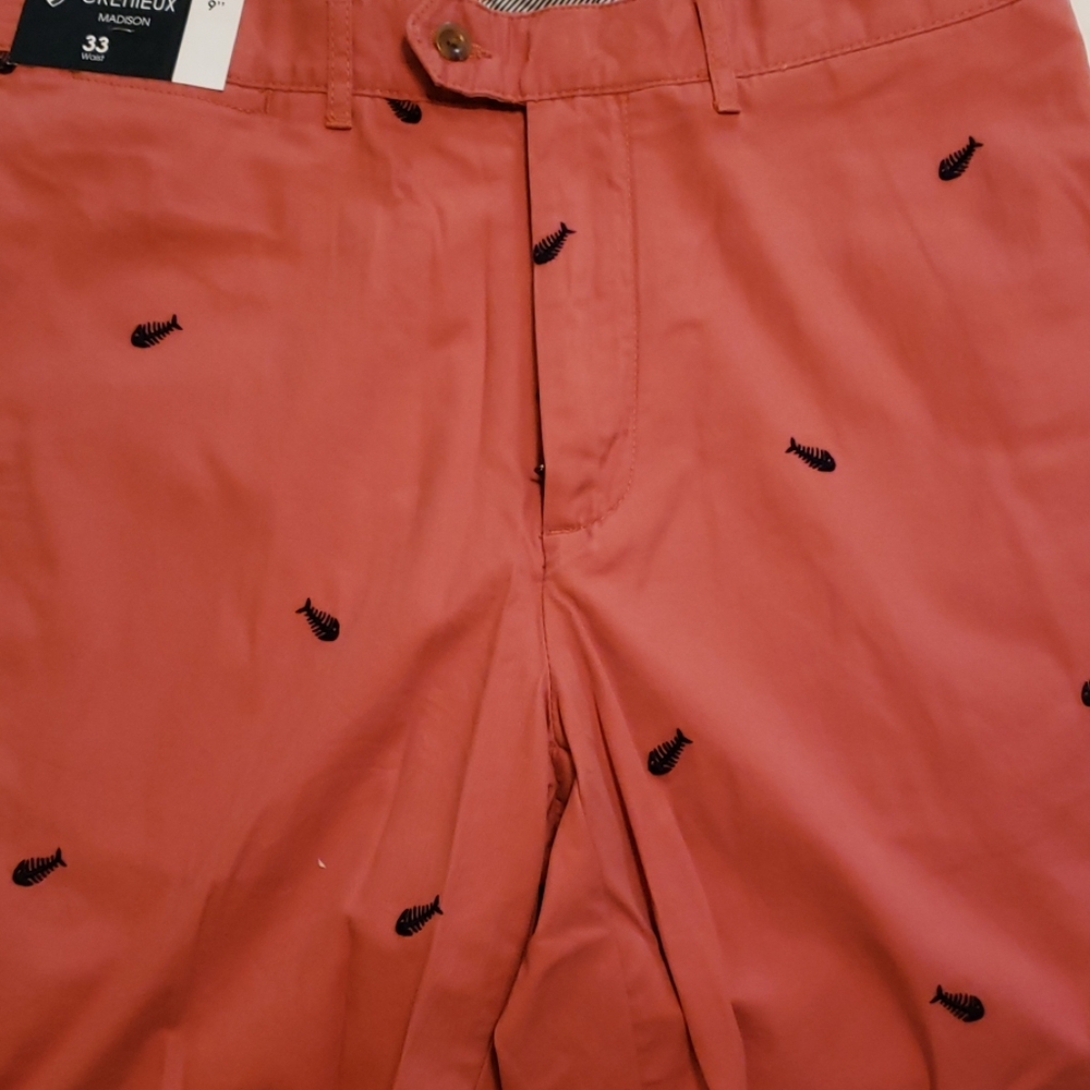 Red Cremieux shorts